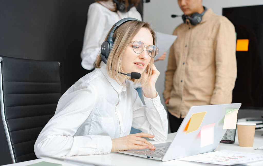 Conseillère Horizon Santé disponible pour accompagner un patient